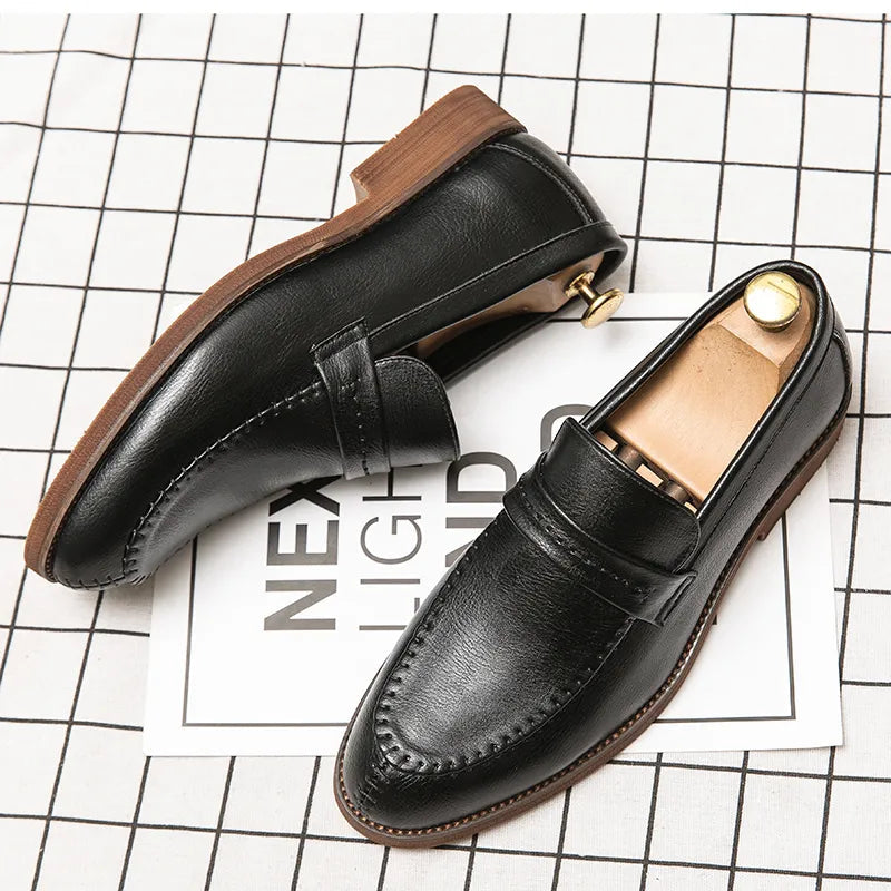 DanRidge Genuine Leather Loafers