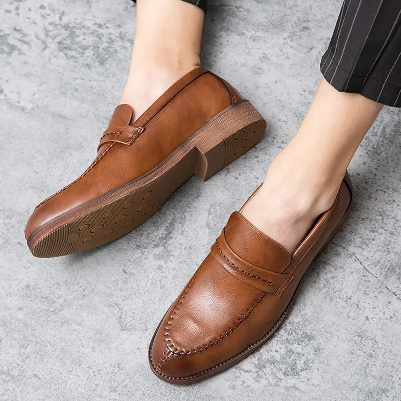 DanRidge Genuine Leather Loafers