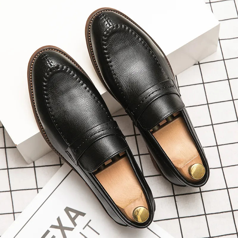 DanRidge Genuine Leather Loafers