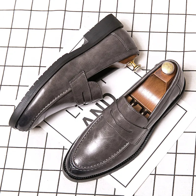 DanRidge Genuine Leather Loafers